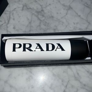 Prada stainless steel 500 ML water bottle new with box